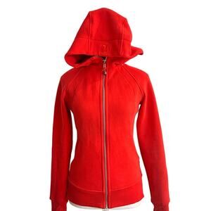 Lululemon Scuba Size 4 Women’s Zip Up Hooded Full Length Jacket